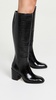 Teresa Croc Print Boots