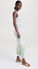 Vase Printed Midi Tank Dress