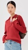 Brooklyn Cotton Polo Sweater