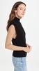 Arco Cashmere Sleeveless Turtleneck Sweater