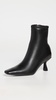 Thandy Curved Heel Ankle Boots