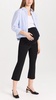 Neoprene Maternity Cropped Flare Pants