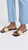 The J Marc Raffia Sandals