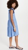 Tier Waverly Flutter Sleeve Dress