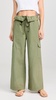 Fine Poplin Foldover Cargo Pants