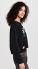 New York Cropped Crew Neck Sweatshirt