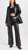 Veda Kennedy Wide Leg Leather Pants