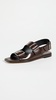 Tekla Polido Calf Leather Sandals