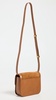 Desi Crossbody Bag with Lock Hardware