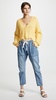 Shabbies Drawstring Boyfriend Jeans