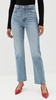 Cynthia Stretch High Rise Straight Jeans