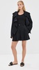 Fluid Cropped Trench Coat