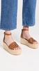 Ines Cage Wedge Espadrilles 80mm