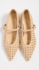 Woven Mary Janes Flats