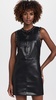 Brigette Faux Leather Dress