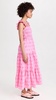 Smocked Tiered Midi Dress