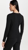 Pointelle Slim Fit Long Sleeve Top