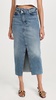 Nila Long Denim Skirt