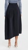 Nylon Asymmetrical Balloon Skirt