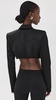 Cropped Tuxedo Jacket