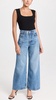 Cary High Rise Wide Leg Cropped Jeans