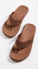 Seaside Leather Flip Flops