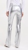 Mame High Rise Wide Leg Faux Leather Pants