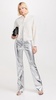 Mame High Rise Wide Leg Faux Leather Pants