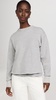 Riley Crop Roll Neck Sweatshirt