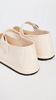 Mary Janes Ecru Flats