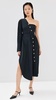 Asymmetric One Shoulder Shirtdress