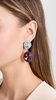 Medallion Resin Drop Earrings