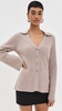 Shea Cashmere Collared Cardigan