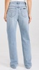 90s Relaxed Faded Blue Jeans