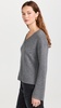 Standard V Neck Sweater in Cashmere