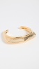 Hera Dome Ridge Statement Cuff Bracelet