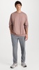 Midweight Terry Relaxed Crew Neck Sweatshirt