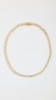 Crystal Bezel Tennis Necklace