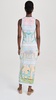 Vase Printed Midi Tank Dress