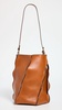 Adria Pleated Wave Bucket Bag