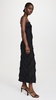 Strapless Ruffled Maxi Dress