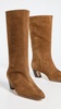 Cleo Kicked Heel Calf Boots