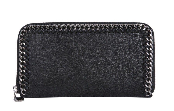 Stella McCartney Falabella Zip-Around Continental Wallet