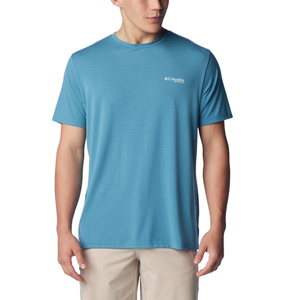 Columbia Men's PFG Triangle Fill Tech Tee Short Sleeve