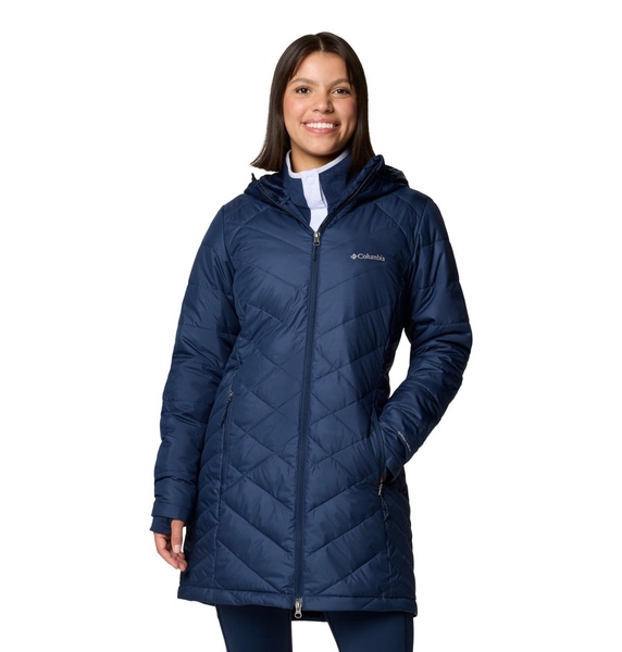 Columbia Women's Heavenly Long Hooded Jacket - Plus Size