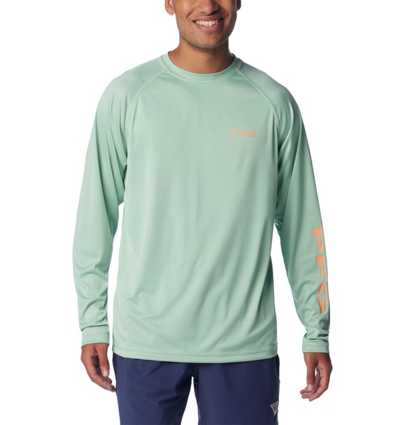 Columbia Men's Terminal Tackle PFG Triangle Long Sleeve Shirt