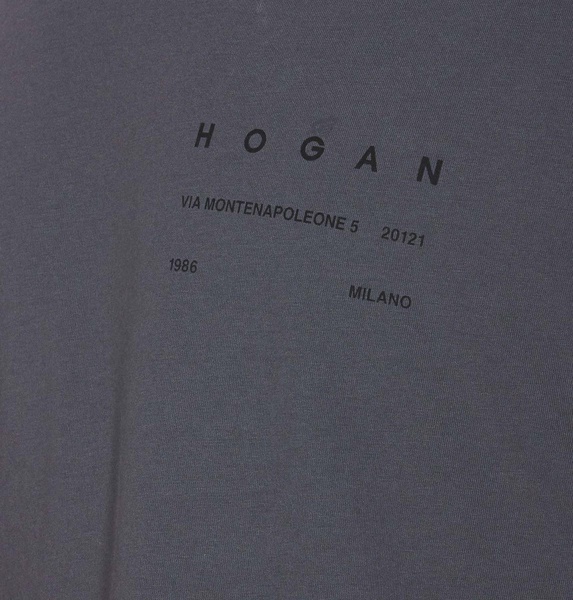 Hogan Logo Printed Crewneck T-Shirt