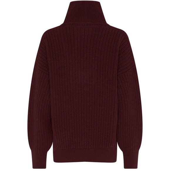 Shawl neck sweater