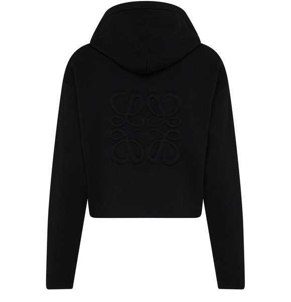 Anagram zip-up hoodie