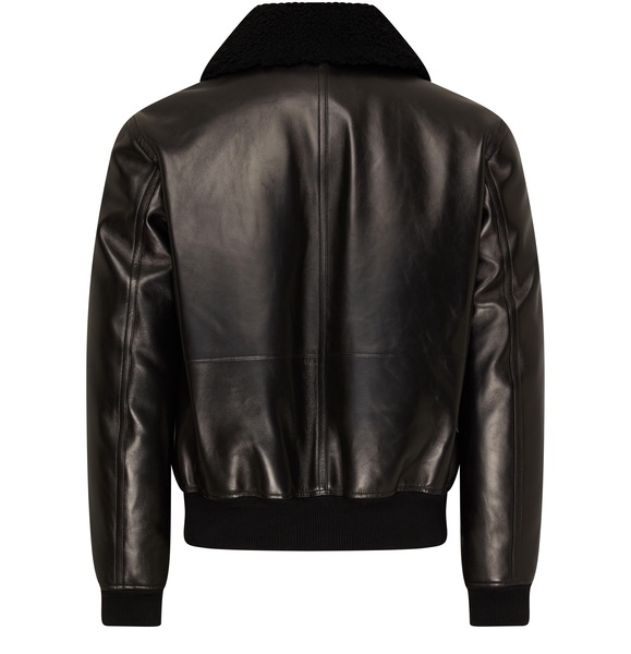 Jacket in grain leather